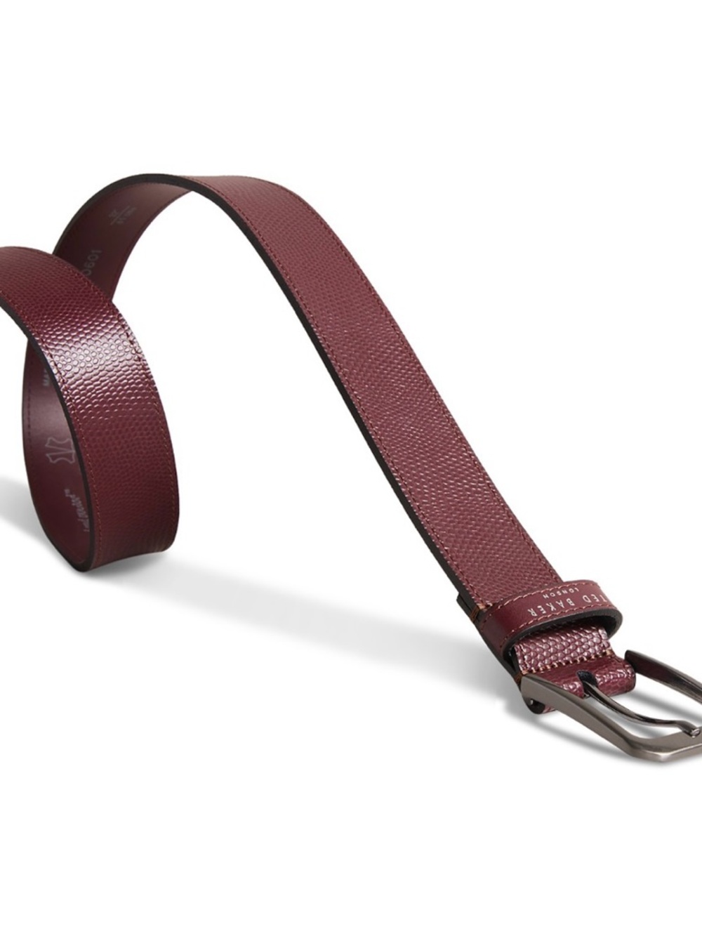Ted baker brand new belt Made in Italy (burgundy )